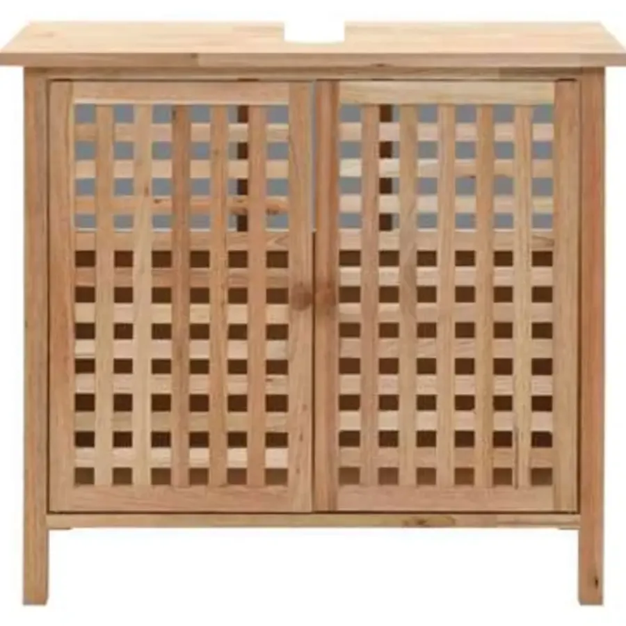 vidaXL - Opbergkast - Beige - Hout