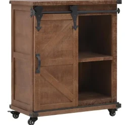 vidaXL - Opbergkast - Bruin - Hout