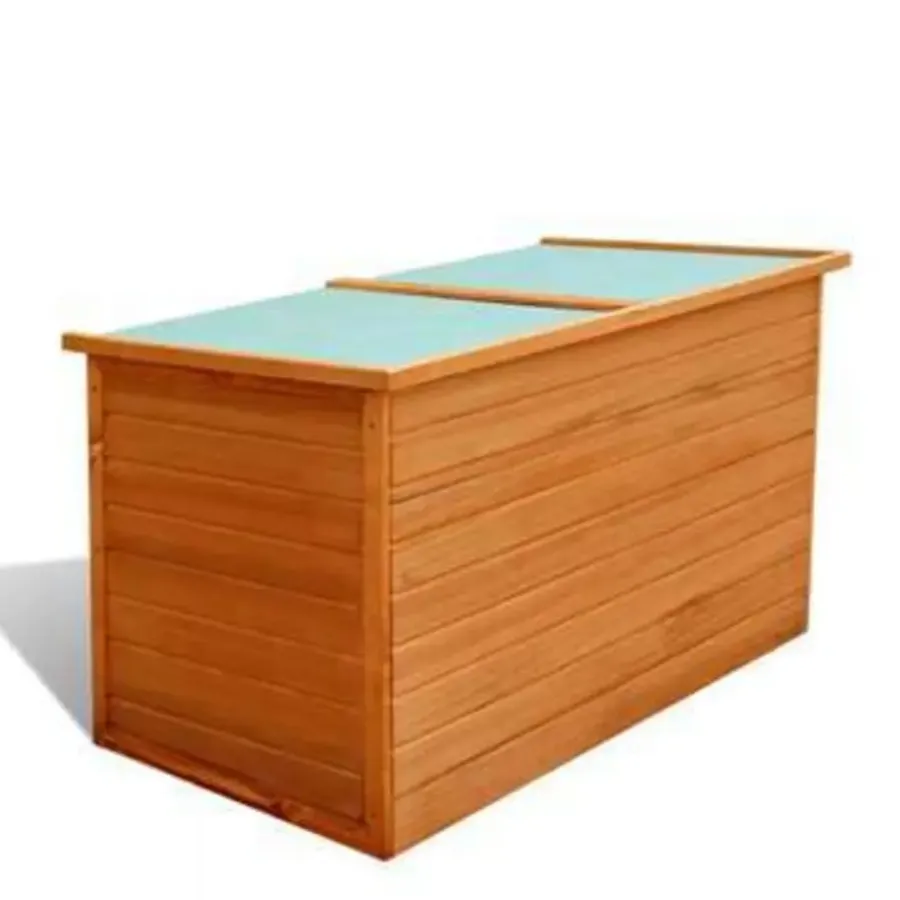 Kussenboxen-vidaXL - Opbergkist - Bruin - Hout