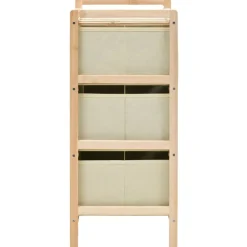 Ladekasten|Ladekasten-vidaXL - Opbergmeubel - Beige - Hout