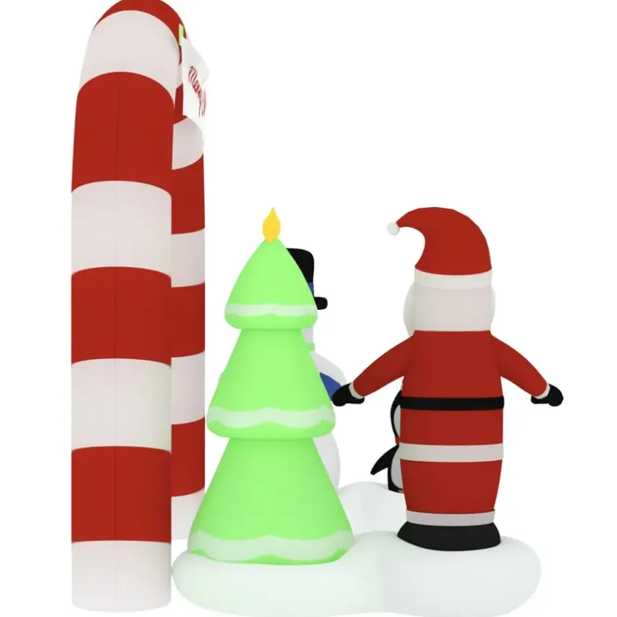 Kerstverlichting-vidaXL - Opblaasbare Boog