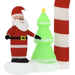 Kerstverlichting-vidaXL - Opblaasbare Boog