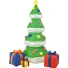 Kerstverlichting-vidaXL - Opblaasbare Kerstboom