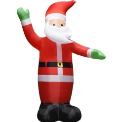 vidaXL - Opblaasbare Kerstman - 300 cm