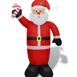 Kerstverlichting-vidaXL - Opblaasbare Kerstman - 240 cm