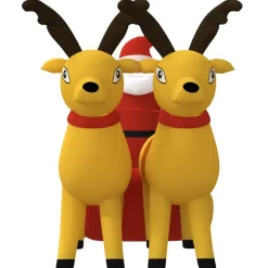 Kerstverlichting-vidaXL - Opblaasbare Kerstman - 130 cm
