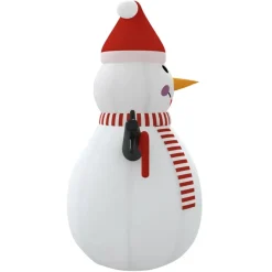 Kerstverlichting-vidaXL - Opblaasbare Sneeuwpop - 250 cm