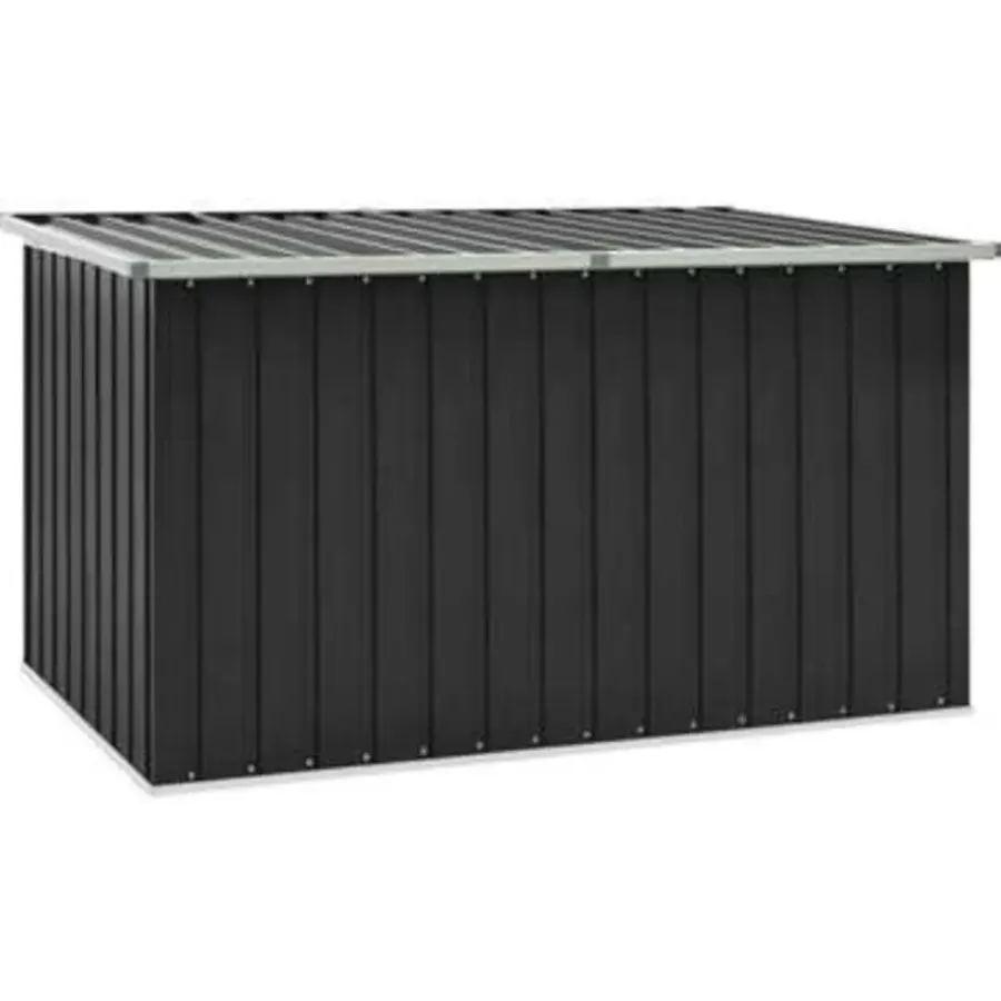 vidaXL - Opslagkist - Antraciet - Staal - 171 x 99 x 93 cm
