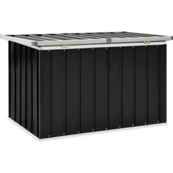 Kussenboxen-vidaXL - Opslagkist - Antraciet - Staal - 109 x 67 x 65 cm