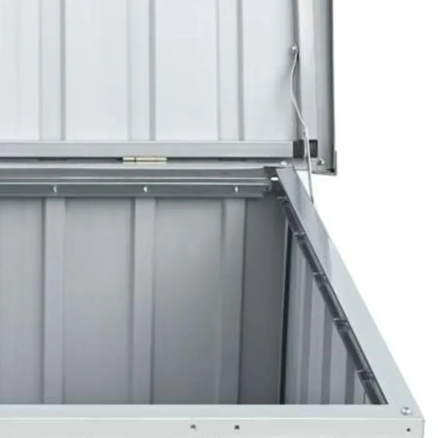 Kussenboxen-vidaXL - Opslagkist - Antraciet - Staal - 109 x 67 x 65 cm