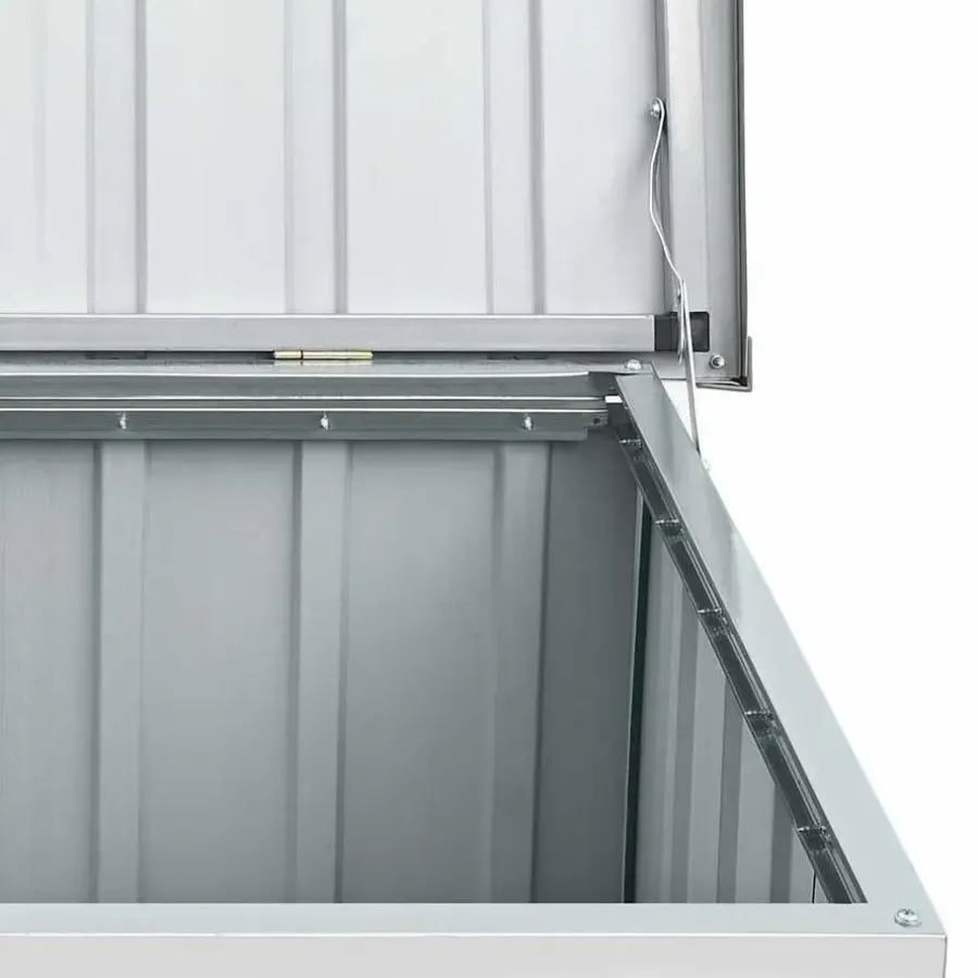 Kussenboxen-vidaXL - Opslagkist - Antraciet - Staal - 109 x 67 x 65 cm