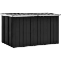 vidaXL - Opslagkist - Antraciet - Staal - 149 x 99 x 93 cm