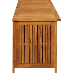 Kussenboxen-vidaXL - Opslagkist - Bruin - Acaciahout - 200 x 50 x 58 cm