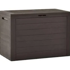 Kussenboxen-vidaXL - Opslagkist - Bruin - Polypropyleen