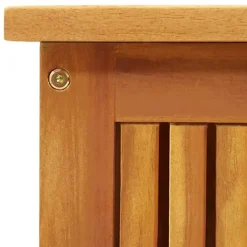Kussenboxen-vidaXL - Opslagkist - Bruin - Acaciahout - 113 x 50 x 58 cm