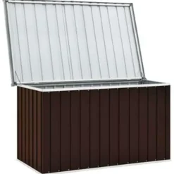 vidaXL - Opslagkist - Bruin - Staal - 149 x 99 x 93 cm