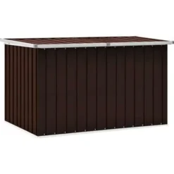 vidaXL - Opslagkist - Bruin - Staal - 149 x 99 x 93 cm