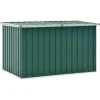 vidaXL - Opslagkist - Groen - Staal - 149 x 99 x 93 cm