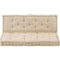 Palletkussens-vidaXL - Palletkussen - Beige - Katoen