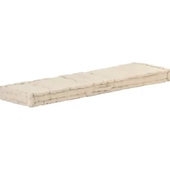 Palletkussens-vidaXL - Palletkussen - Beige - Katoen