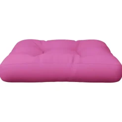 Palletkussens-vidaXL - Palletkussen - Roze - Stof - 60 x 60 x 12 cm