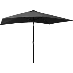 Parasols-vidaXL - Parasol - Antraciet