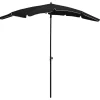 Parasols-vidaXL - Parasol - Zwart