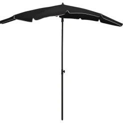 Parasols-vidaXL - Parasol - Zwart