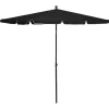 Parasols-vidaXL - Parasol - Zwart