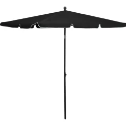 Parasols-vidaXL - Parasol - Zwart