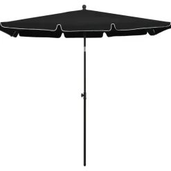 Parasols-vidaXL - Parasol - Zwart
