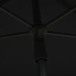Parasols-vidaXL - Parasol - Zwart