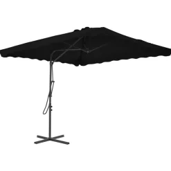 Parasols-vidaXL - Parasol - Zwart