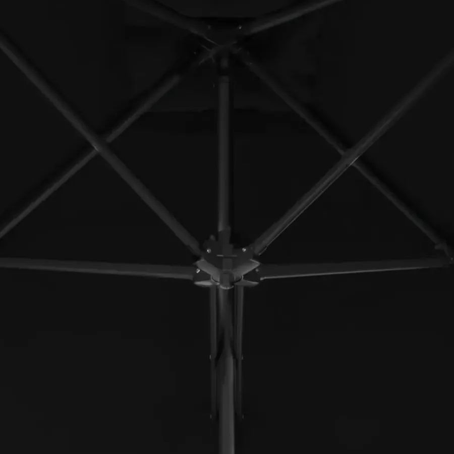 Parasols-vidaXL - Parasol - Zwart