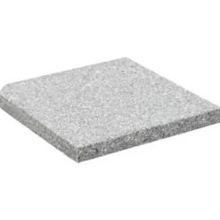 vidaXL - Parasolgewichtplaat - Grijs - Graniet