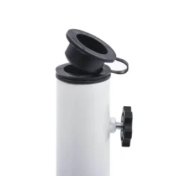 Parasolvoeten-vidaXL - Parasolvoet - Wit - Gietijzer - 48 x 48 x 33 cm