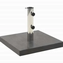 vidaXL - Parasolvoet - Zwart - Graniet