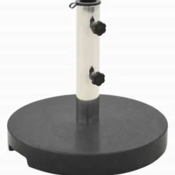 Parasolvoeten-vidaXL - Parasolvoet - Zwart - Graniet