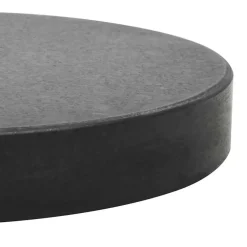 Parasolvoeten-vidaXL - Parasolvoet - Zwart - Graniet