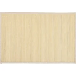 vidaXL - Placemat - Beige - Bamboe