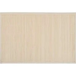 vidaXL - Placemat - Beige - Bamboe