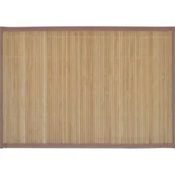 Placemats-vidaXL - Placemat - Bruin - Bamboe