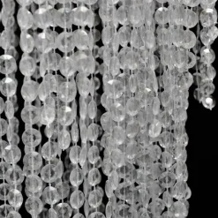 Kroonluchters-vidaXL - Plafondlamp - Transparent - Staal - 26 x 70 cm