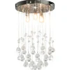 Kroonluchters-vidaXL - Plafondlamp - Zilver - Metaal