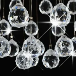 Kroonluchters-vidaXL - Plafondlamp - Zilver - Metaal