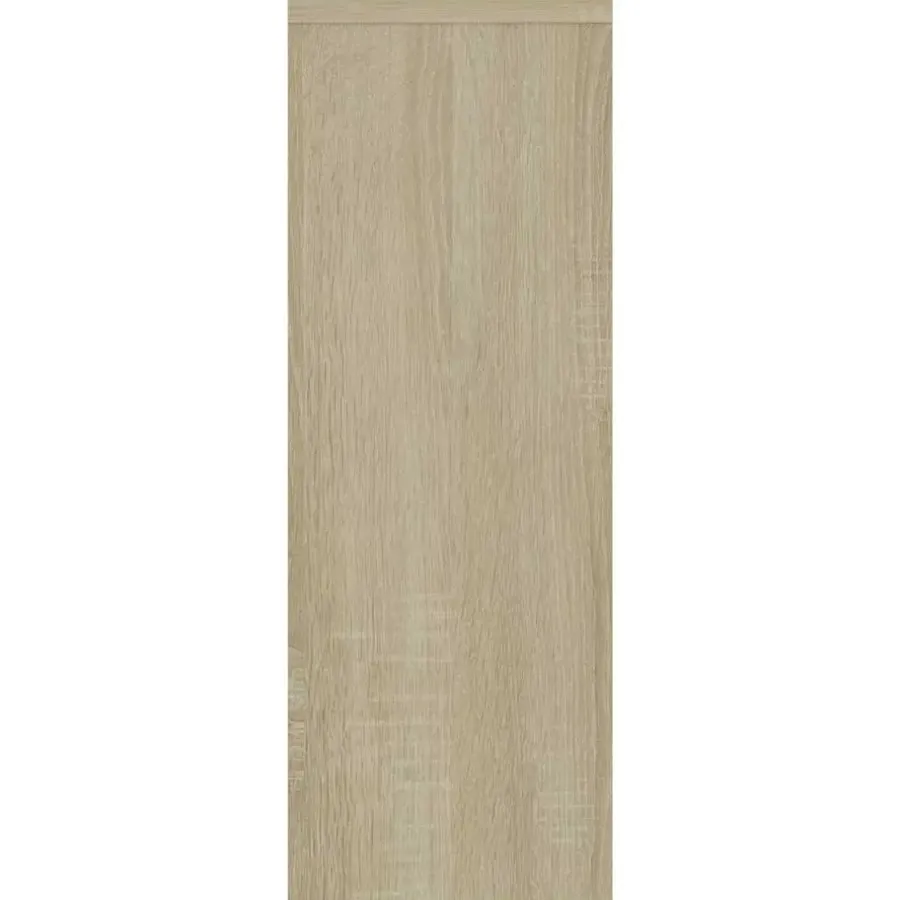 vidaXL - Plank - Bruin - Bewerkt hout