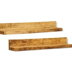 Wandplanken-vidaXL - Plank - Bruin - Hout