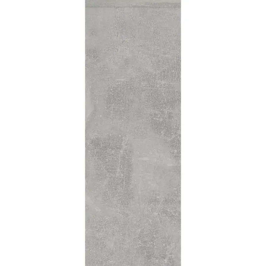 vidaXL - Plank - Grijs - Bewerkt hout