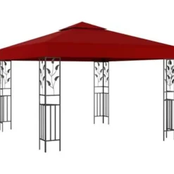 vidaXL - Prieel - Rood - Stof