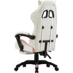 Gamestoelen-vidaXL - Race Stoel - Roze - Kunstleer